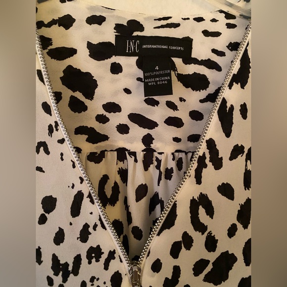 Inc International Concepts Tops | Leopard Print Blouse| Size 4 - Picture 3 of 5